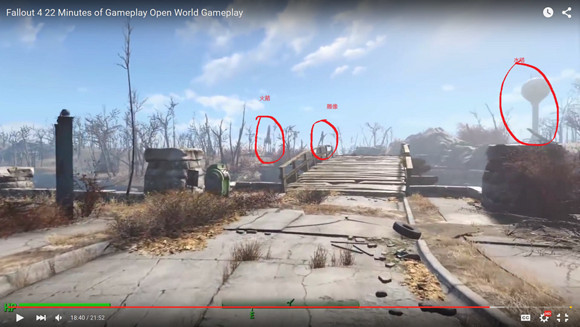 《異塵餘生4》初始地圖區域分析 《異塵餘生4》初始地圖區域分析