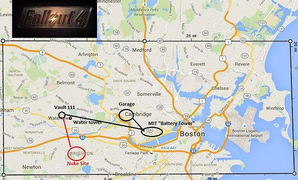 《異塵餘生4》地圖大小分析 地圖究竟有多大 《異塵餘生4》地圖大小分析 地圖究竟有多大