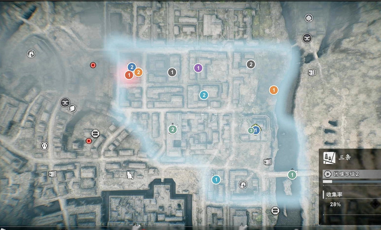《浪人崛起》全地圖收集品位置攻略