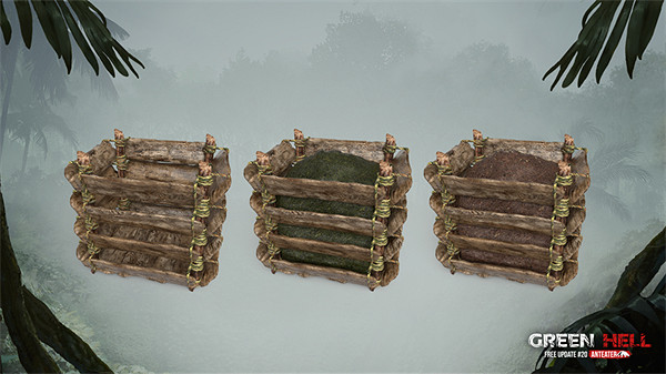 《綠色地獄》第20個免費更新發布：新增食蟻獸、犰狳