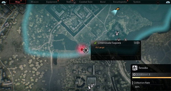 《浪人崛起》全通緝犯位置一覽 《浪人崛起》全通緝犯位置一覽