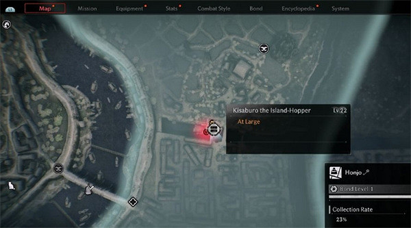 《浪人崛起》全通緝犯位置一覽