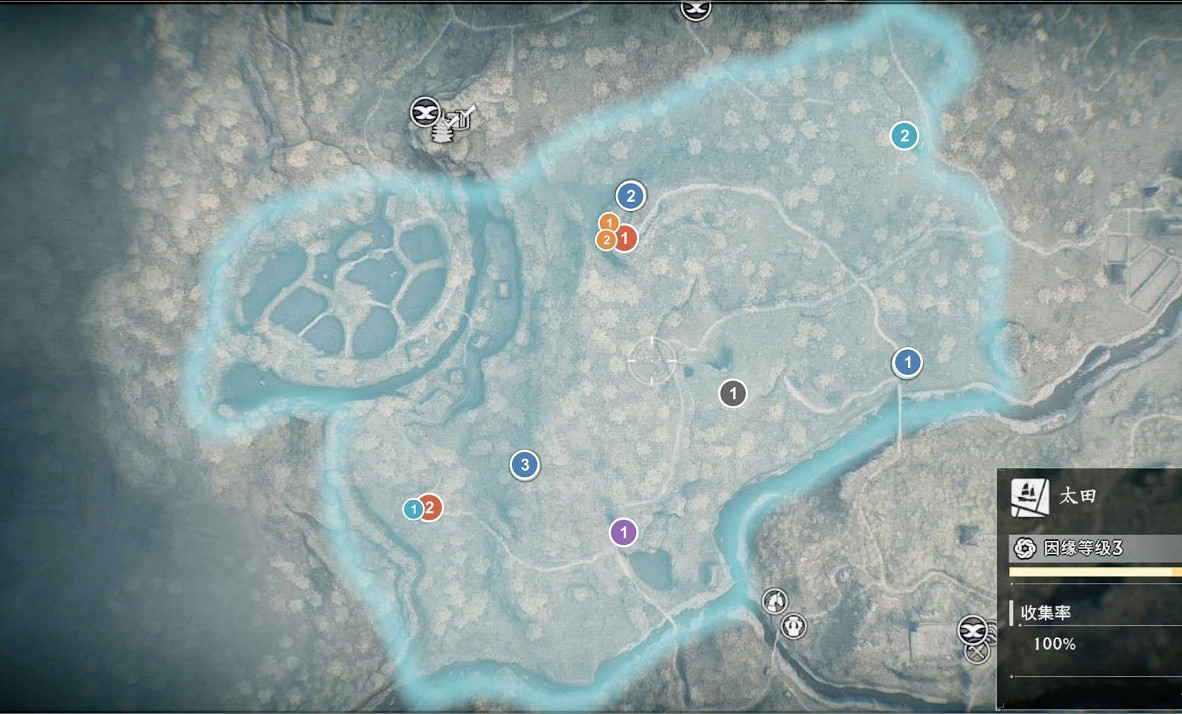 《浪人崛起》全地圖收集品位置攻略