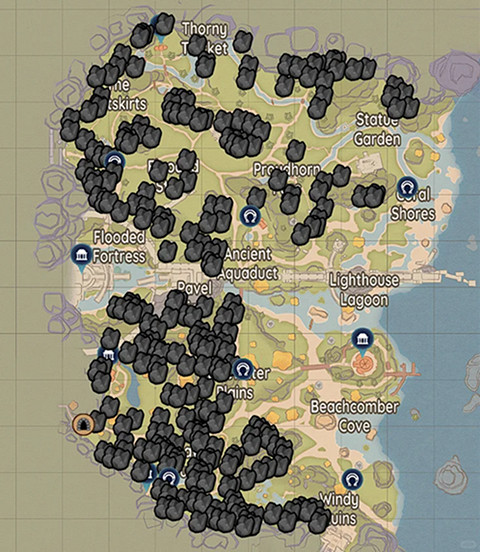 《Palia》全資源分布圖