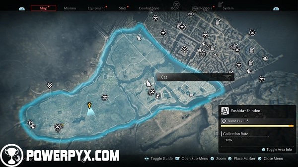 《浪人崛起》全貓咪收集攻略