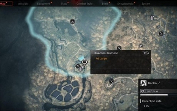 《浪人崛起》全通緝犯位置一覽 《浪人崛起》全通緝犯位置一覽