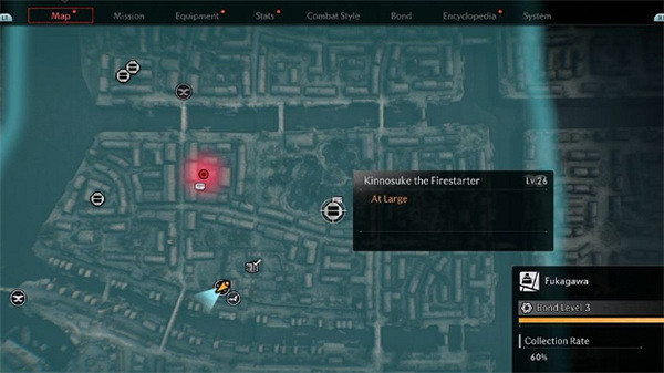 《浪人崛起》全通緝犯位置一覽