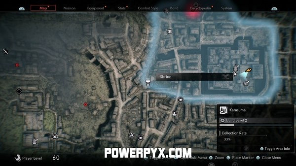 《浪人崛起》全神社位置攻略