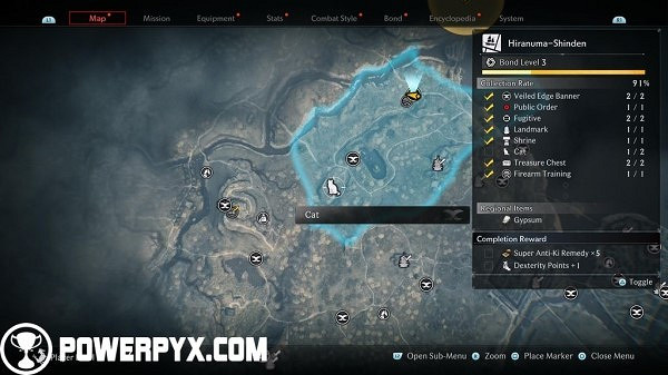 《浪人崛起》全貓咪收集攻略 《浪人崛起》全貓咪收集攻略