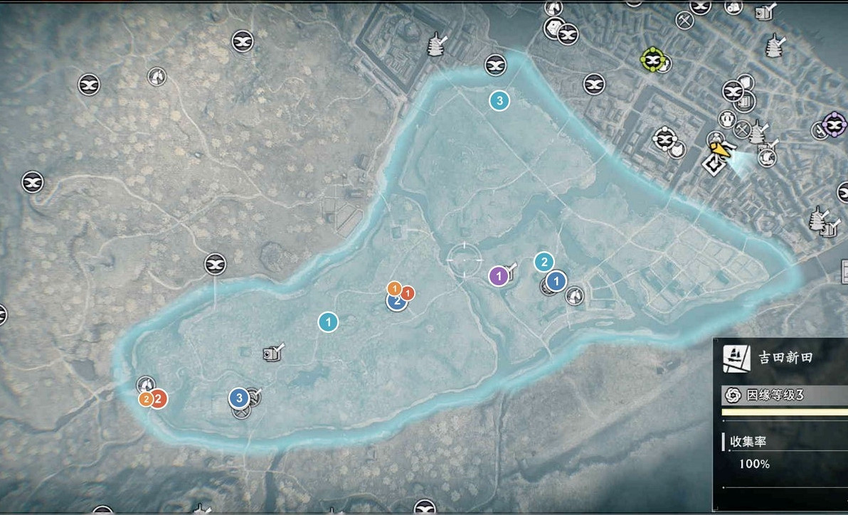 《浪人崛起》全地圖收集品位置攻略