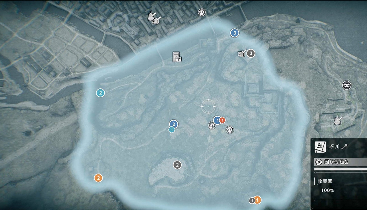 《浪人崛起》全地圖收集品位置攻略