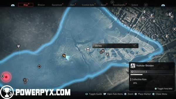 《浪人崛起》全神社位置攻略