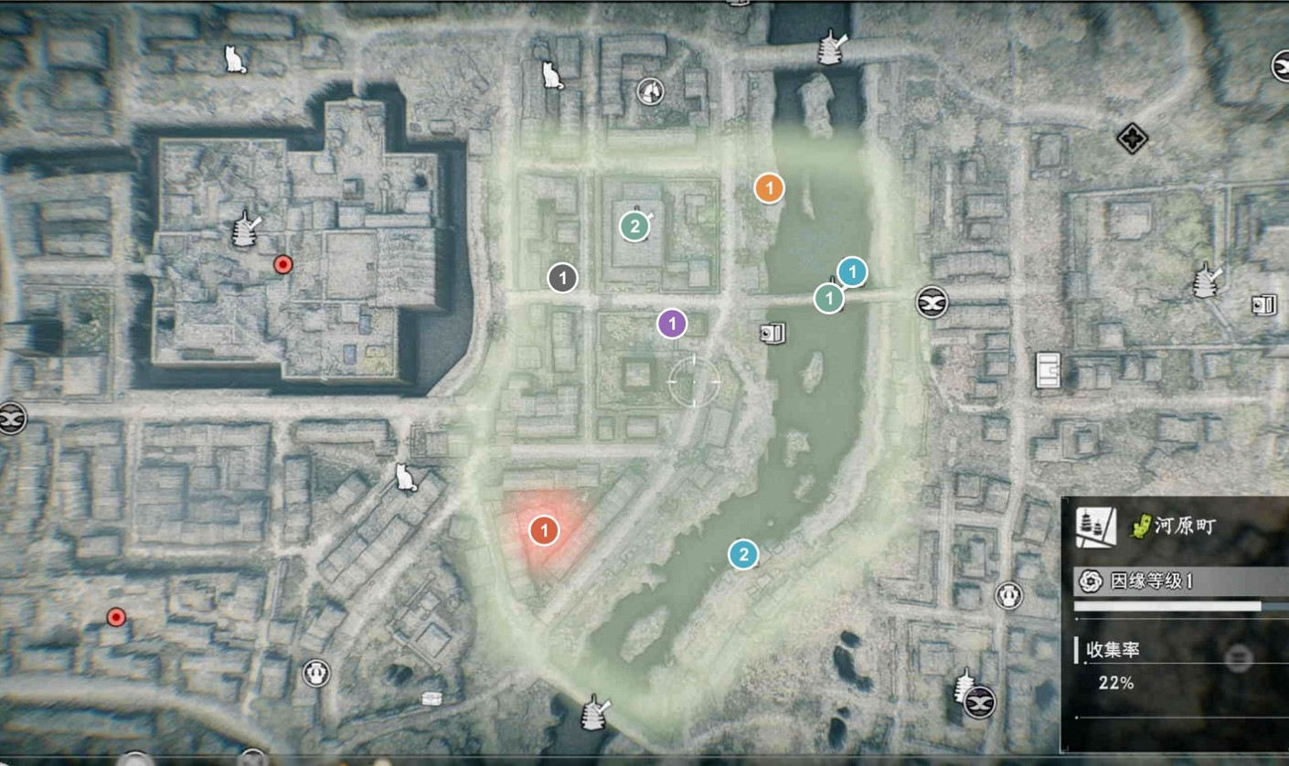 《浪人崛起》全地圖收集品位置攻略