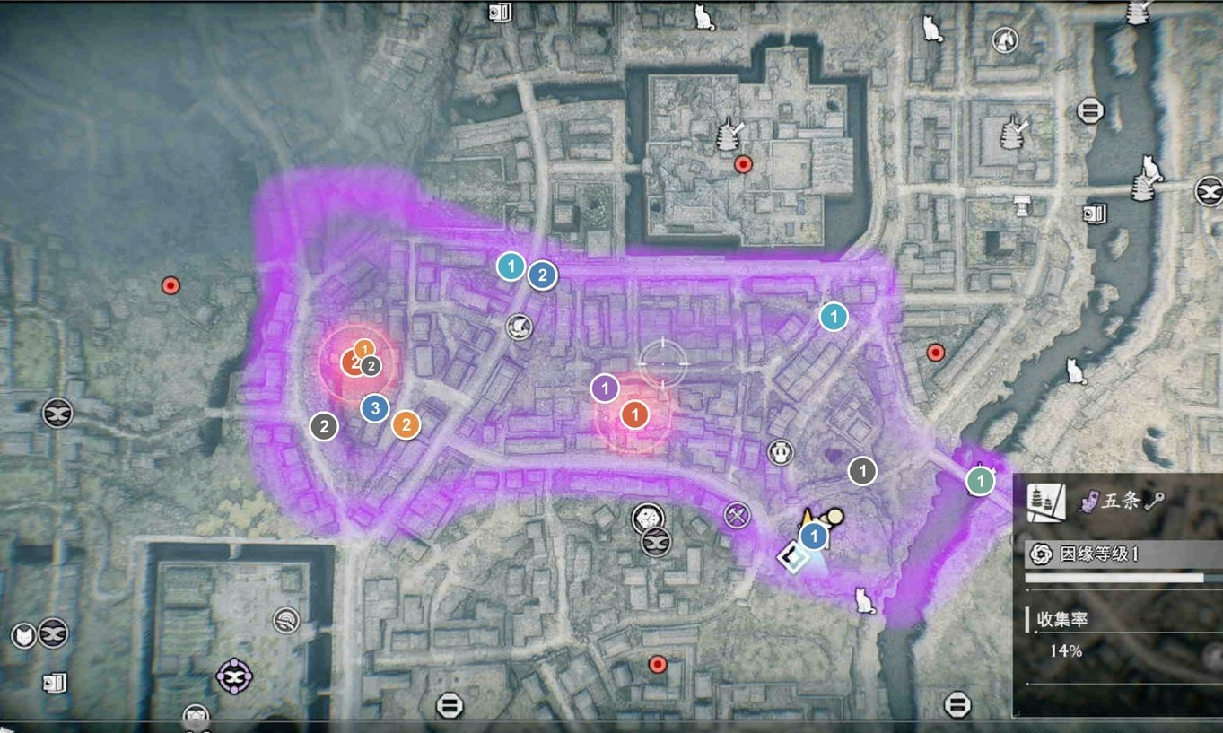 《浪人崛起》全地圖收集品位置攻略