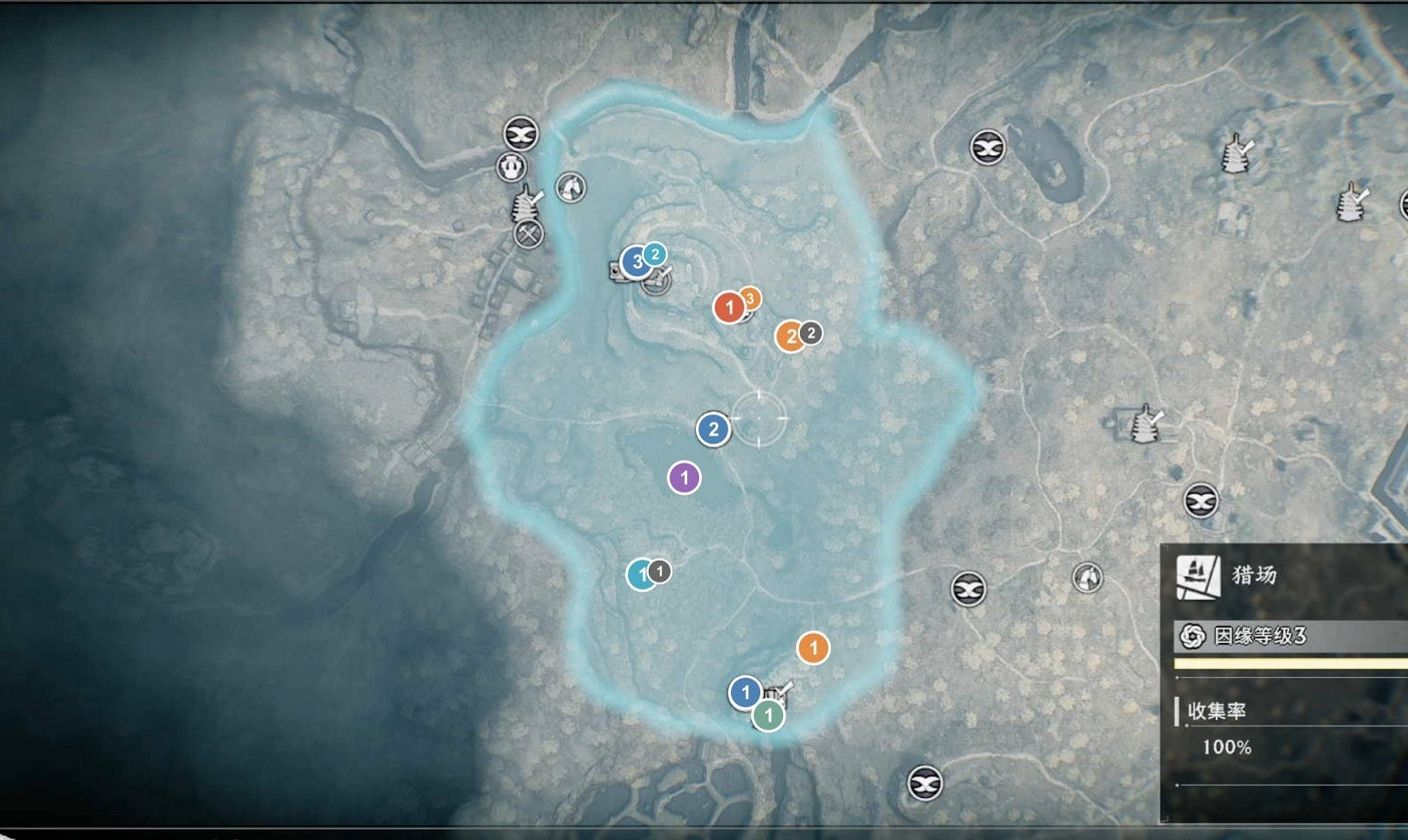 《浪人崛起》全地圖收集品位置攻略