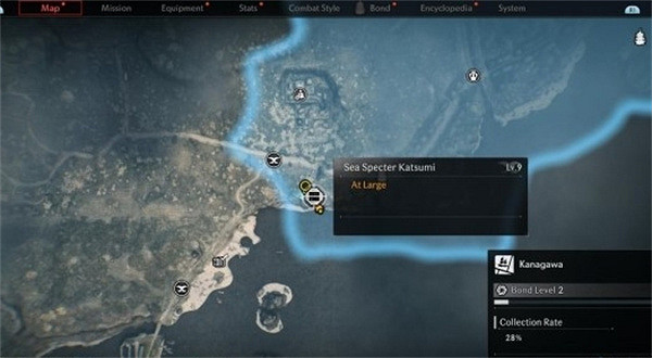 《浪人崛起》全通緝犯位置一覽 《浪人崛起》全通緝犯位置一覽