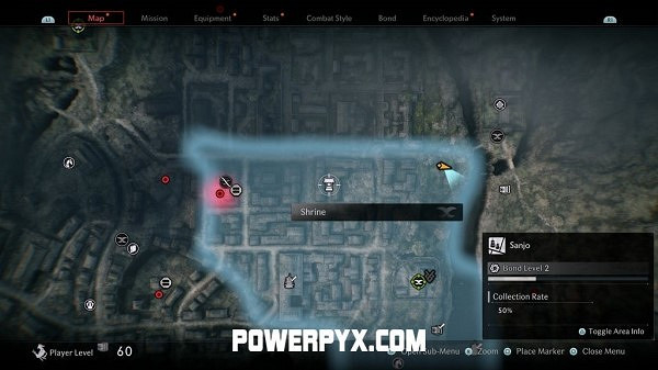 《浪人崛起》全神社位置攻略