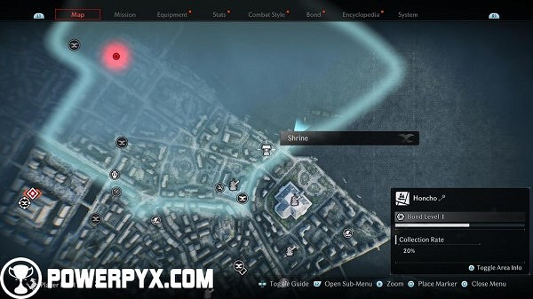 《浪人崛起》全神社位置攻略