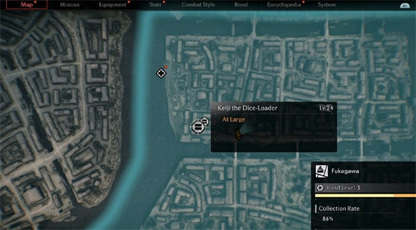 《浪人崛起》全通緝犯位置一覽