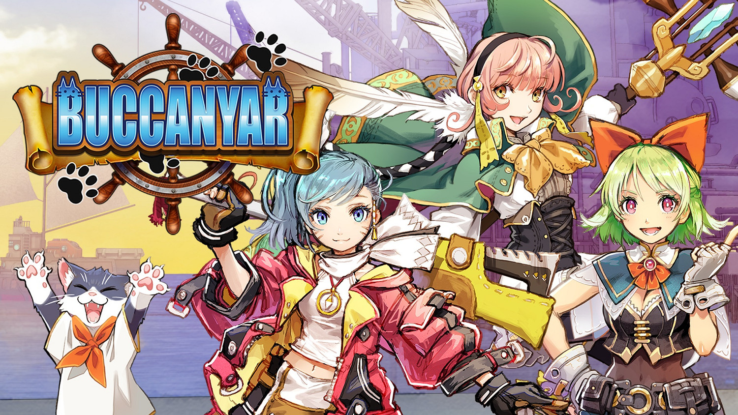 Gamera將發行美少女航海RPG《海天貓貓船》 中文更新後價格將永降