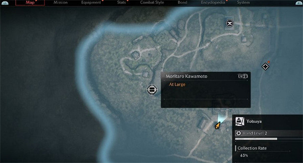 《浪人崛起》全通緝犯位置一覽 《浪人崛起》全通緝犯位置一覽