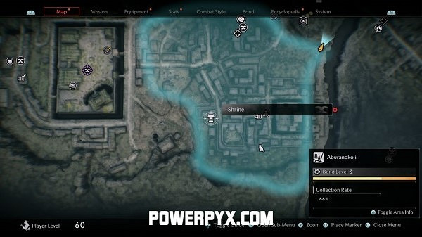 《浪人崛起》全神社位置攻略