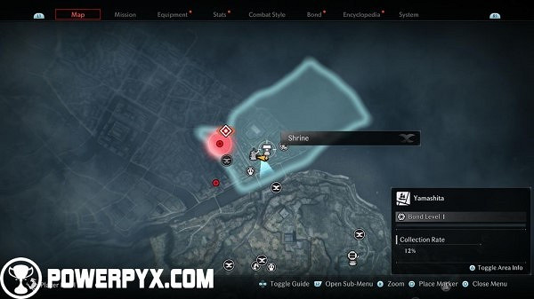 《浪人崛起》全神社位置攻略