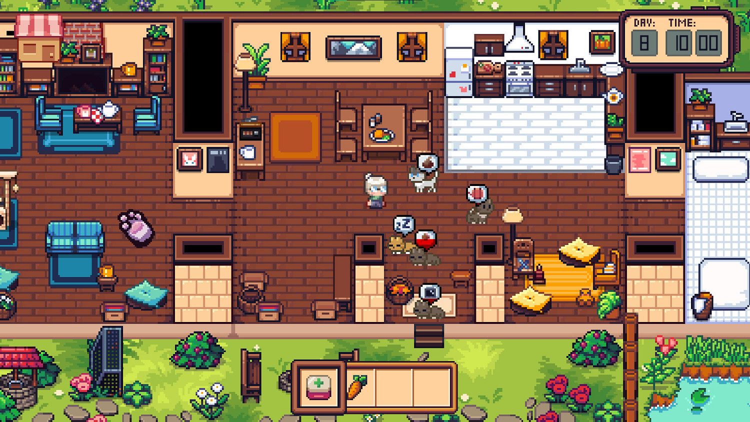 像素風養貓遊戲《BabushCats》將於Q4登陸Steam！