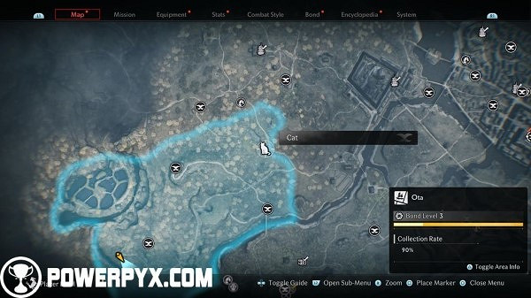 《浪人崛起》全貓咪收集攻略 《浪人崛起》全貓咪收集攻略