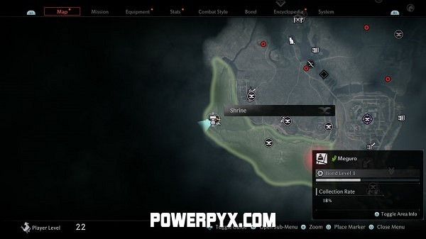 《浪人崛起》全神社位置攻略