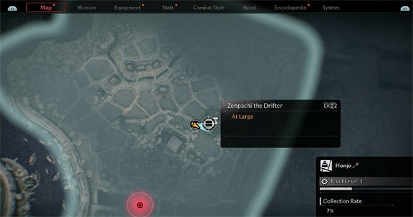 《浪人崛起》全通緝犯位置一覽