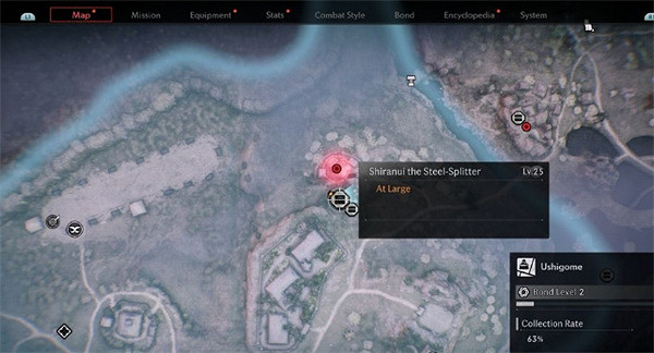 《浪人崛起》全通緝犯位置一覽