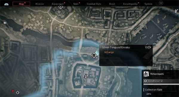 《浪人崛起》全通緝犯位置一覽 《浪人崛起》全通緝犯位置一覽