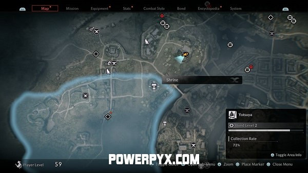 《浪人崛起》全神社位置攻略