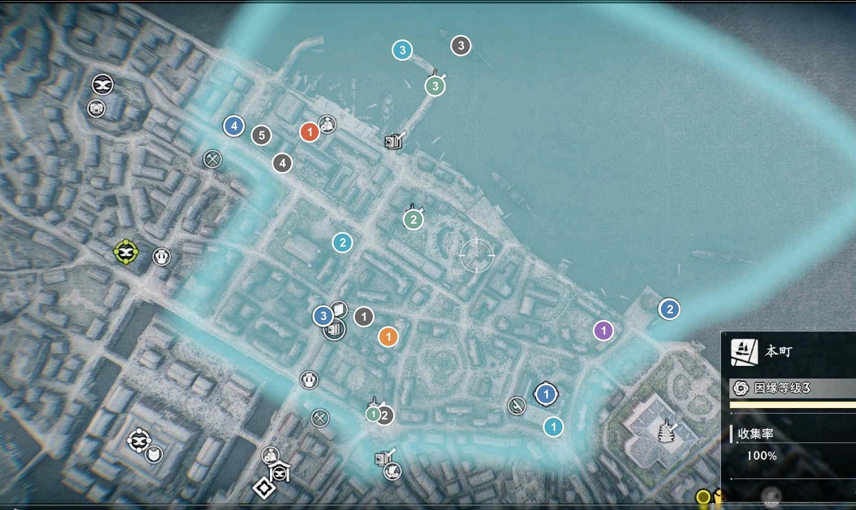 《浪人崛起》全地圖收集品位置攻略