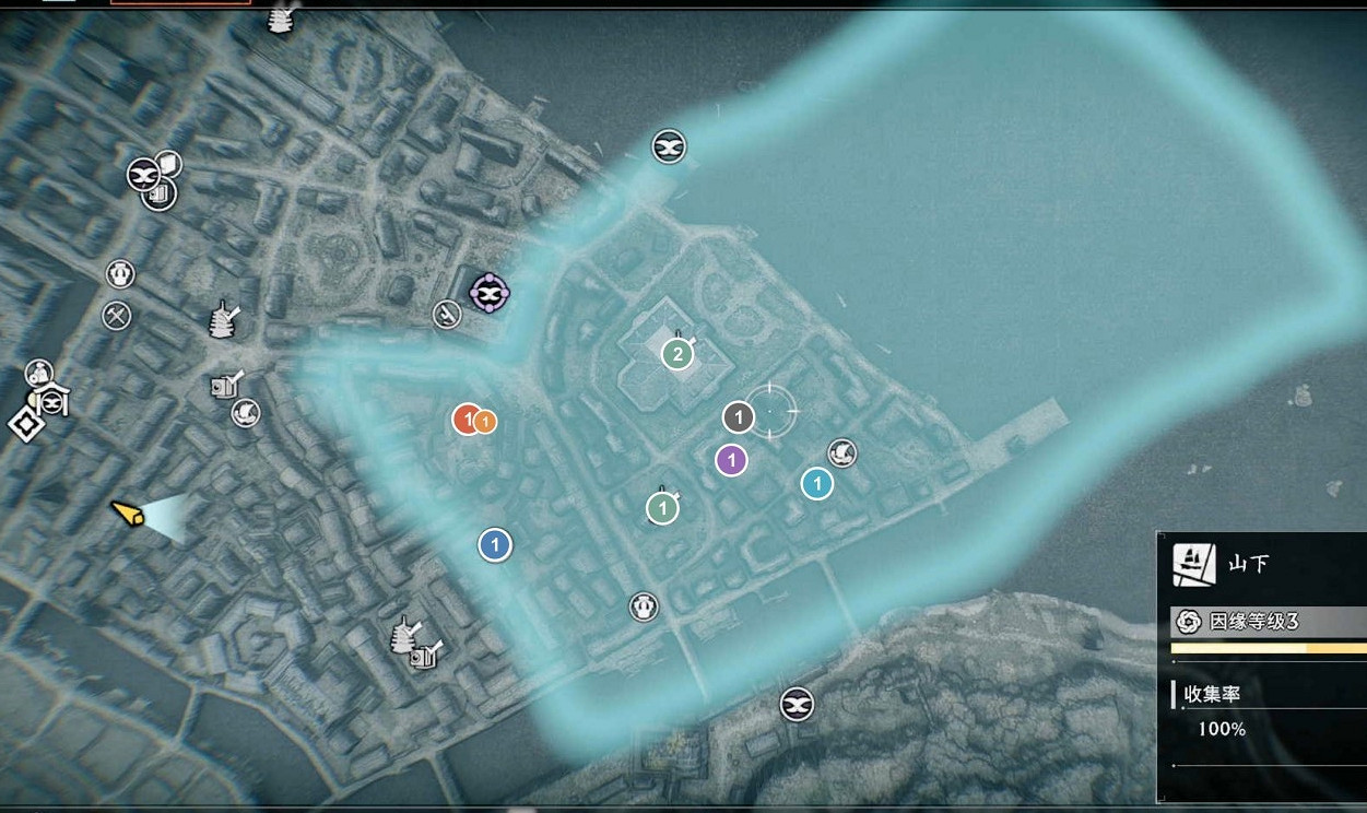 《浪人崛起》全地圖收集品位置攻略