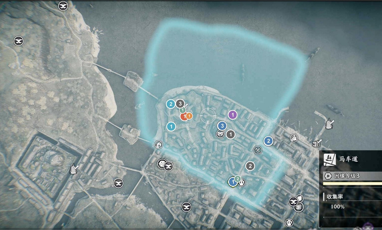 《浪人崛起》全地圖收集品位置攻略