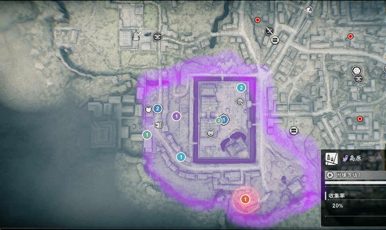 《浪人崛起》全地圖收集品位置攻略