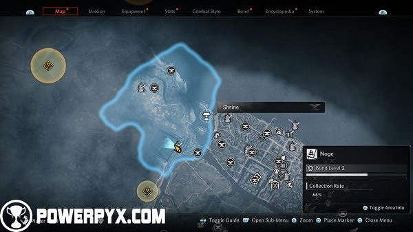 《浪人崛起》全神社位置攻略