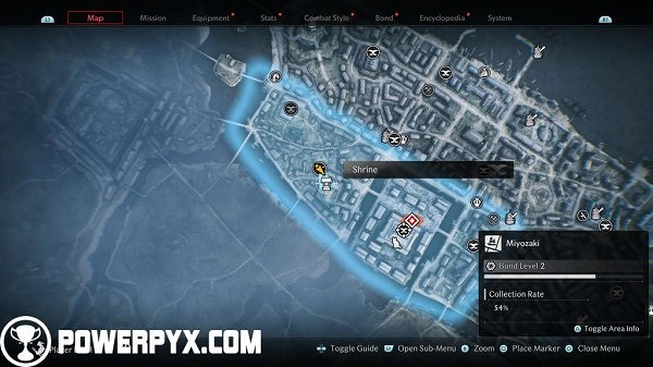 《浪人崛起》全神社位置攻略