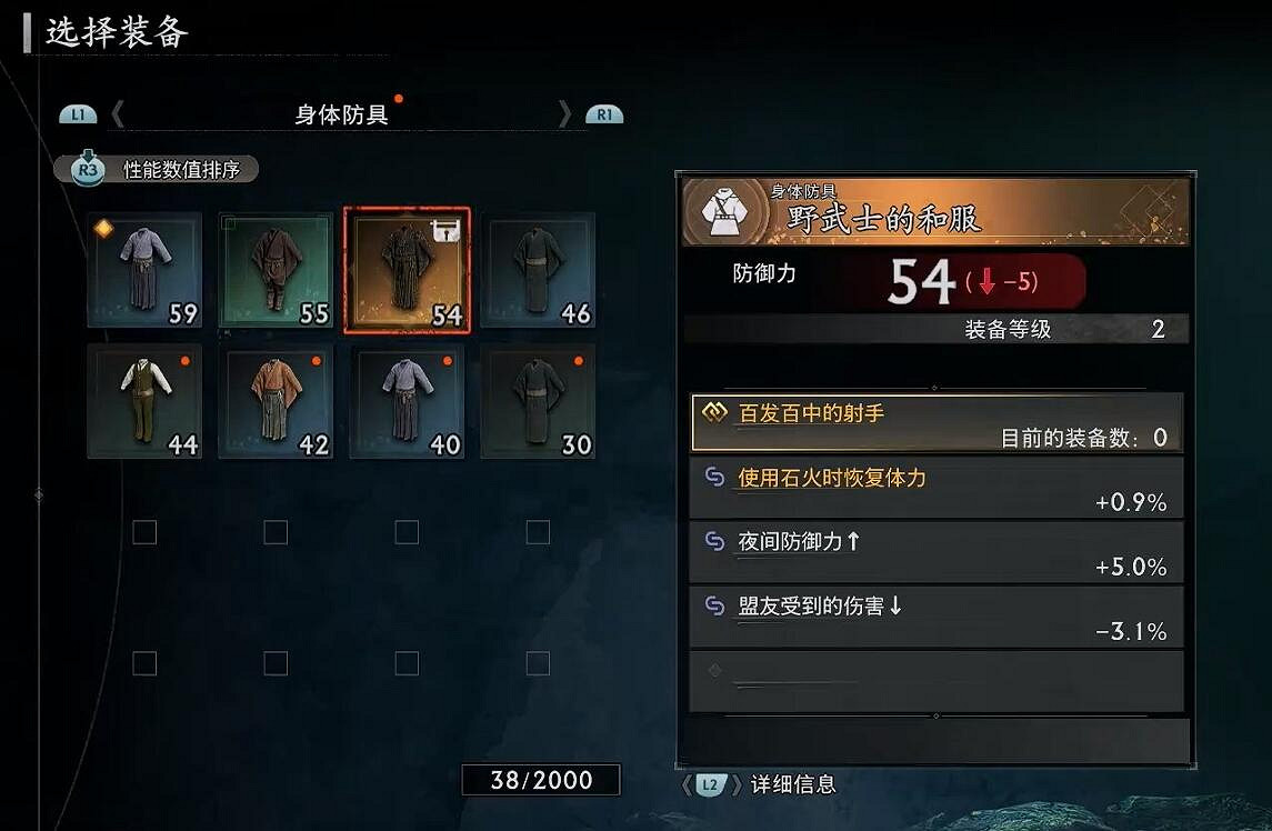 《浪人崛起》武士的和服獲得方法