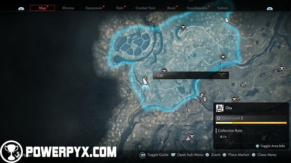 《浪人崛起》全貓咪收集攻略 《浪人崛起》全貓咪收集攻略