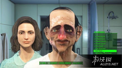 《異塵餘生4》逗比捏臉大合集 捏臉系統太強大 《異塵餘生4》逗比捏臉大合集 捏臉系統太強大