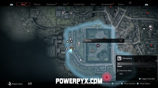 《浪人崛起》全神社位置攻略