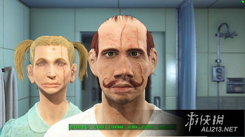 《異塵餘生4》逗比捏臉大合集 捏臉系統太強大 《異塵餘生4》逗比捏臉大合集 捏臉系統太強大