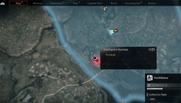 《浪人崛起》全通緝犯位置一覽 《浪人崛起》全通緝犯位置一覽