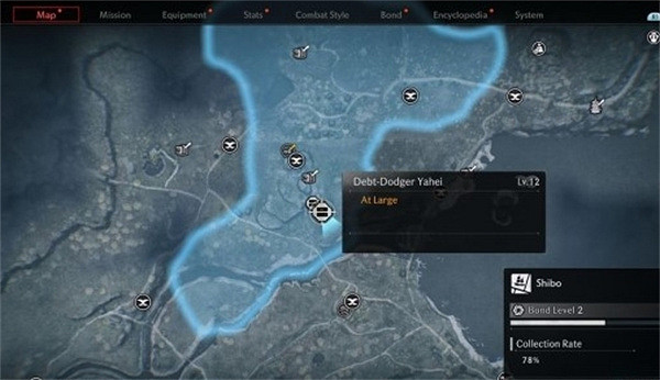 《浪人崛起》全通緝犯位置一覽 《浪人崛起》全通緝犯位置一覽