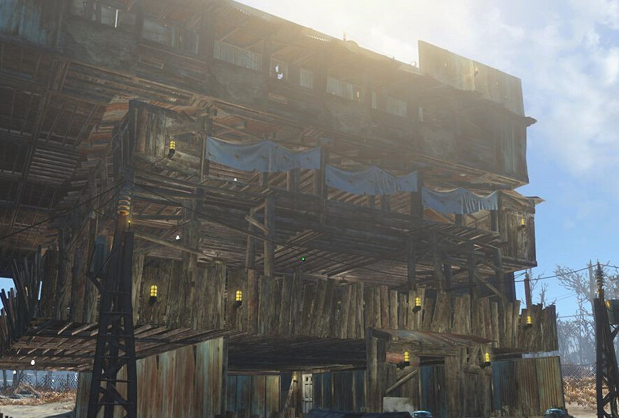 《異塵餘生4》星光鑽石城及斷橋鎮建造心得分享