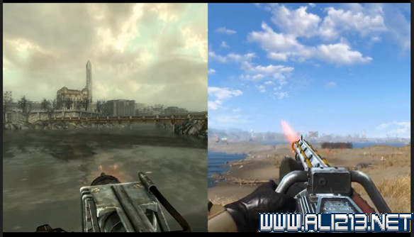 《異塵餘生4》動力裝甲、怪物及武器與前作對比圖一覽