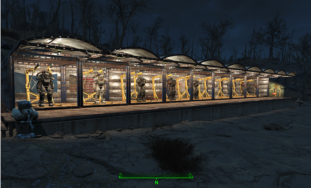 《異塵餘生4》鋼鐵兄弟會長老動力盔甲塗裝控制台程式碼一覽